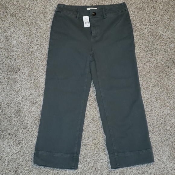 NWT LOFT wide leg pants - Picture 3 of 8